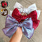 French Pearl Satin Bow Hairpin