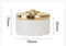 Golden Bee Jewelry Box Ceramic Jewelry Storage Storage Jar Decorative Ornaments