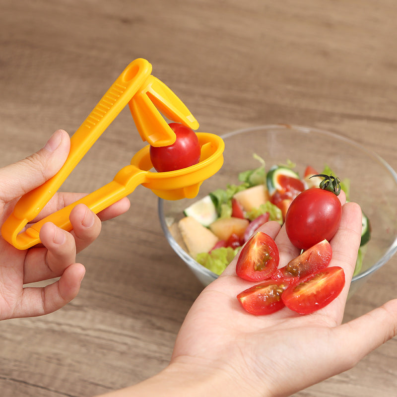 Tomato Slicer Cutter Grape Tools Cherry Kitchen Pizza Fruit Splitter Artifact Small Tomatoes Accessories Manual Cut Gadget
