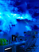 Lightning Cloud Bedroom Decoration Script Kill Wall Bar Gaming Room Background Creative Atmosphere Lighting