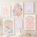 Colourful Floral Wall Art Canvas