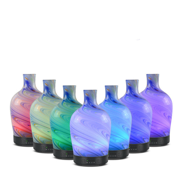 Glass Aroma Diffuser Ultrasonic Diffuser Humidifier Spray Diffuser