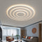 LED Ceiling Lamp In Atmospheric Living Room Is Simple