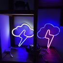 Led Cloud Lightning Neon Light Creative Wall Hanging