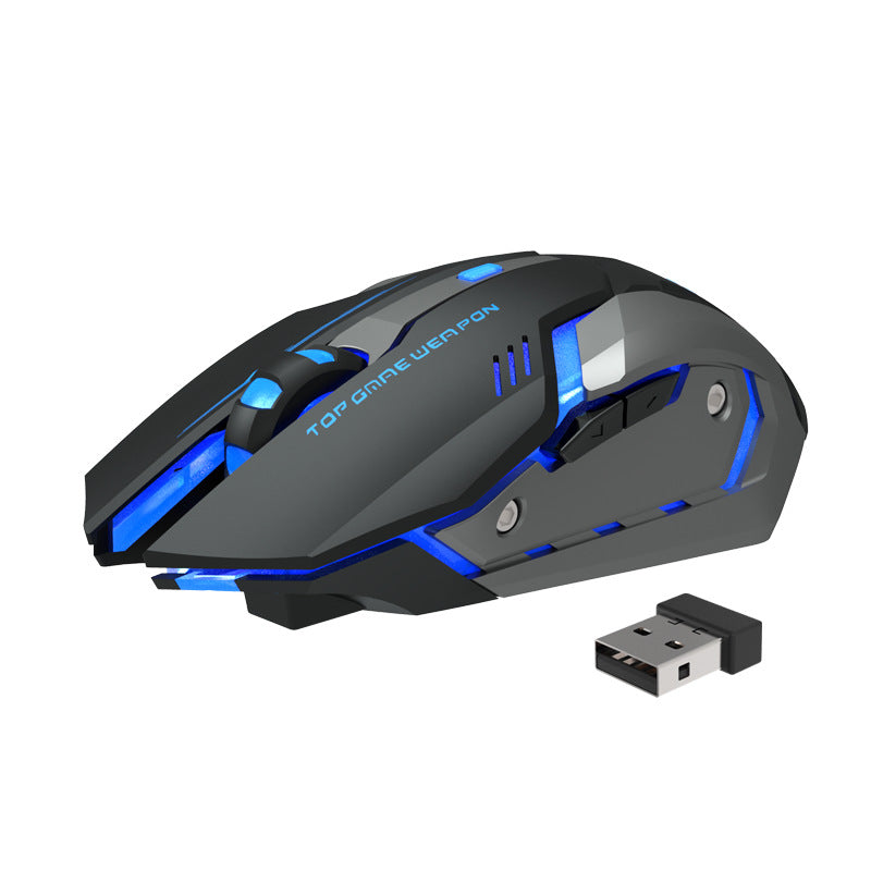 Wireless Charging Silent Gaming Mouse Machinery
