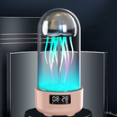 Colourful Jellyfish Lamp With Clock