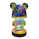 3D Firework Bear Light