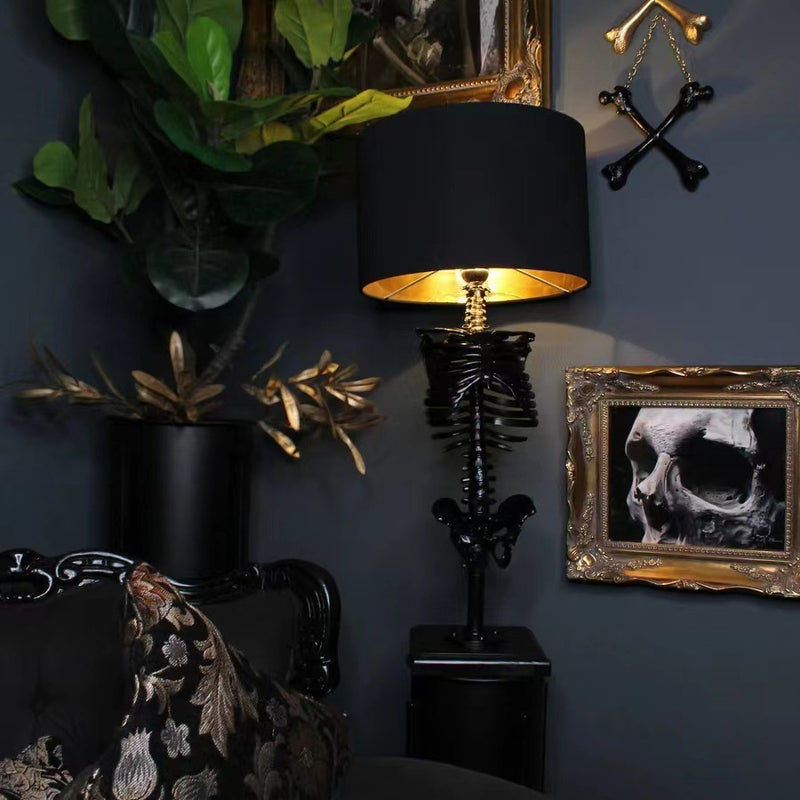 The Skeleton Table Lamp Gothic Home