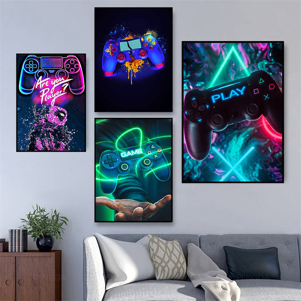 Fashion Home Bar Internet Cafe Wall Decoration Graffiti Wall Art Poster