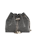 Diamond Shoulder Chain Diagonal Bucket Bag