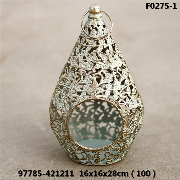 Moroccan Style Home Accessories Antique And Old Wrought Iron Candle Holder