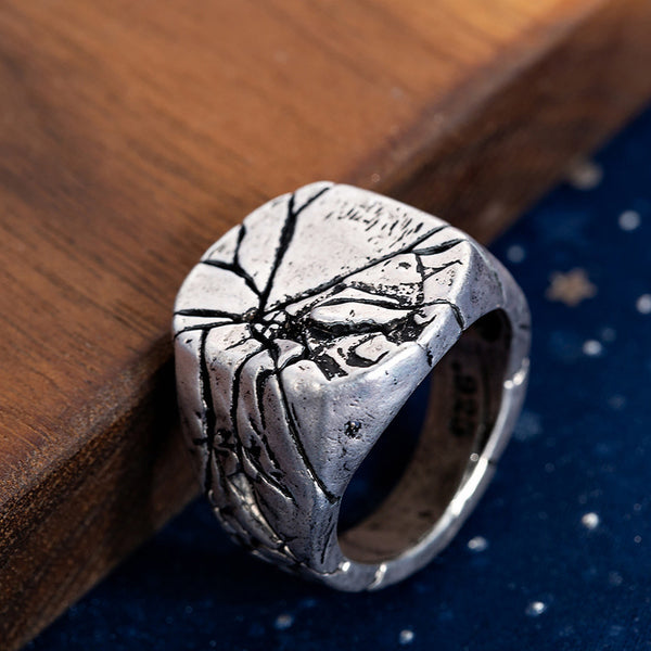 Smooth Vintage Punk Rock Ring