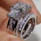 European and American zircon personality diamond ring