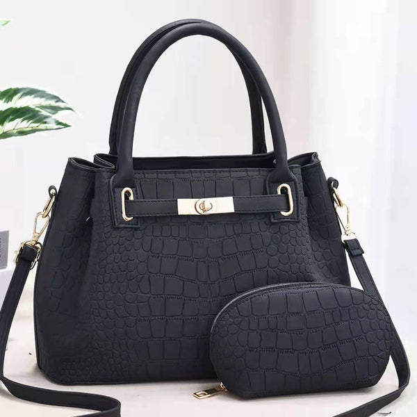 Croc Print Handbag