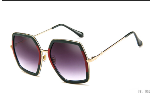 Polygonal Women's Sunglasses