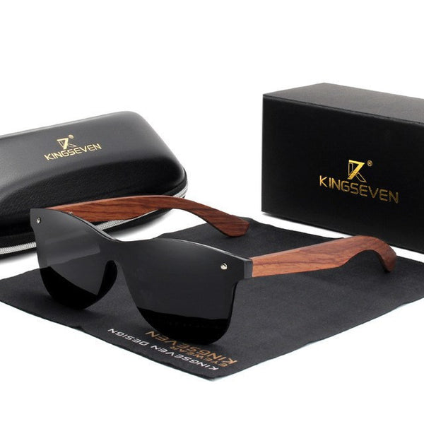 Kingseven Wooden Polarized Men's Sunglasses