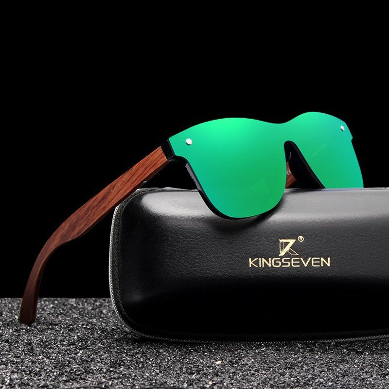 Kingseven Wooden Polarized Men's Sunglasses