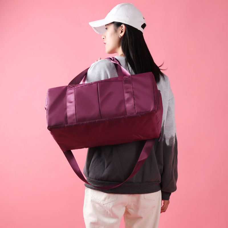 Fitness Sports Travel Bag Waterproof Duffel Weekender Bag For Women And Men Swim Gym Sholder Bag