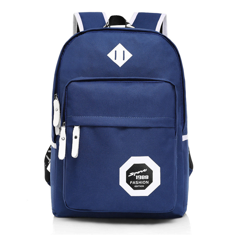 Men's fashion trends, high school students, college students travel bag, Korean version, junior backpack, backpack, men's backpack