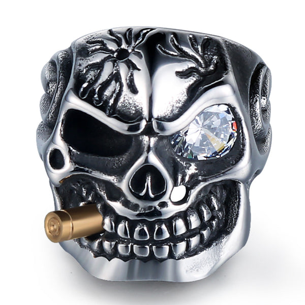 Skull Steel Ring