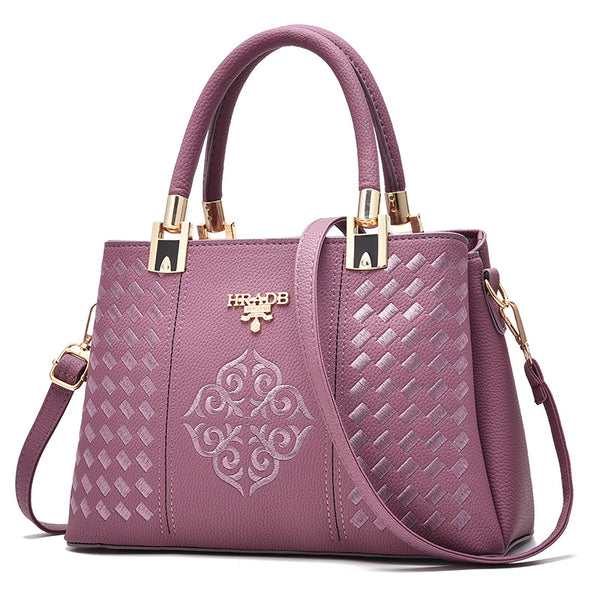 Diagonal Diamond Handbag