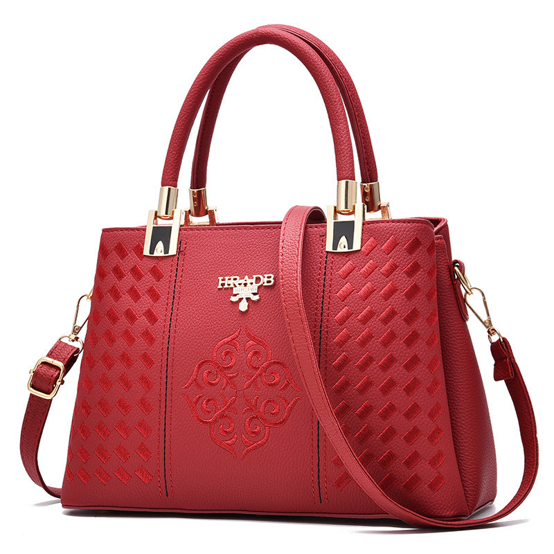 Diagonal Diamond Handbag