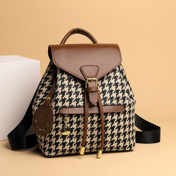 Hounds tooth Backpack