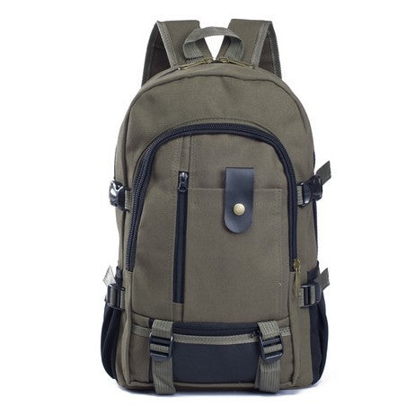 Canvas Zipper Backpack