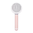 New Pet Cat Brush Hot Selling Hand-held Steel Wire Self-cleaning Comb Looper For Hair Removal