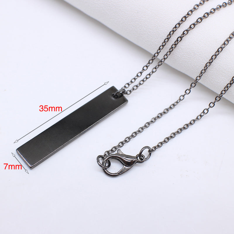 Rectangle Pendant Chain