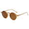 Small Round Frame All Match UV Protection Sunglasses