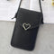 Touch Screen Mobile Phone Heart Bag